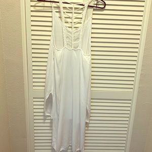 LUSH Sheer braided top, worn once!